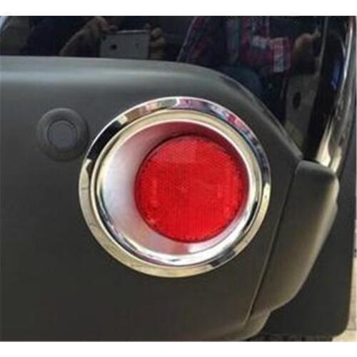 2Pcs Car Auto Back Rear Fog Light Lamp Foglights Cover Trim Styling Sticker For Nissan X-Trail 2008-2013 Car-covers ABS