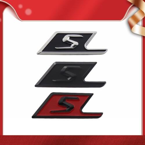 3D Premium S for SAMG W117 Cla45 W205 C63 W212 E63 W207 W176 A45 W156 Gla45 W204 car Fender trunk Tail Rear Emblem Badge Sticker