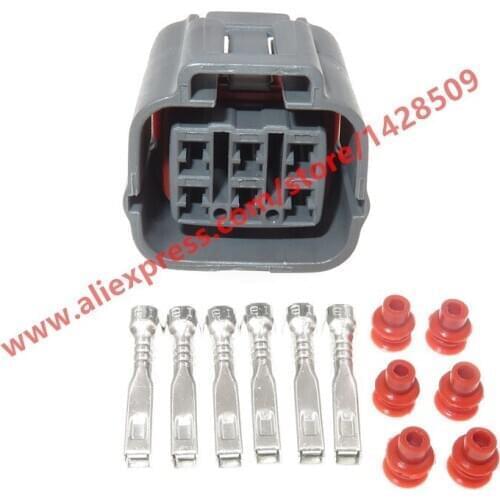 5 Sets 6 Pin Female Computer SL Sealed Series Connector Female Plug 6189-0648