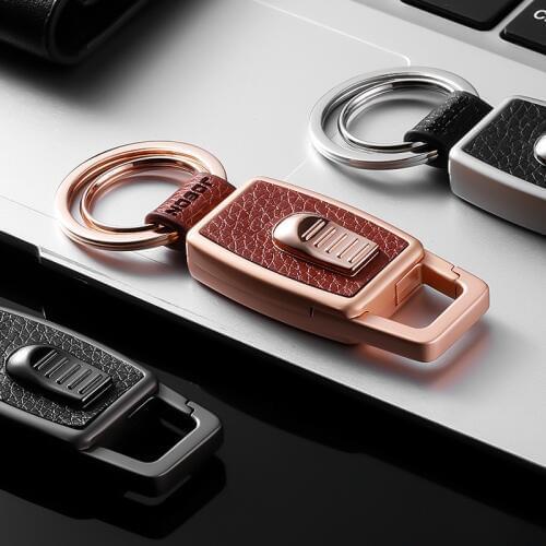 For Kia Optima K5 Trd Toyota Audi A4 Peugeot 206 Mercedes W205 BMW Car Key Chains Pendant Metal Key Ring Motorcycle Accessories