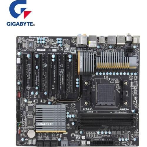 For Gigabyte GA-990FXA-UD7 990FXA-UD7 Motherboard socket AM3+ DDR3 USB3.0 For AMD 990X 990FX Used Desktop Mainboard
