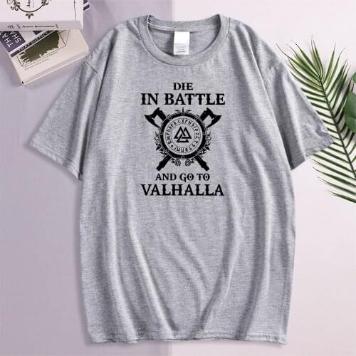 Tv Series Viking Legends Graphic Print Mens t Shirts Twelve Colors Oversized Casual Tees Clothing Street Style Girl T-Shirts