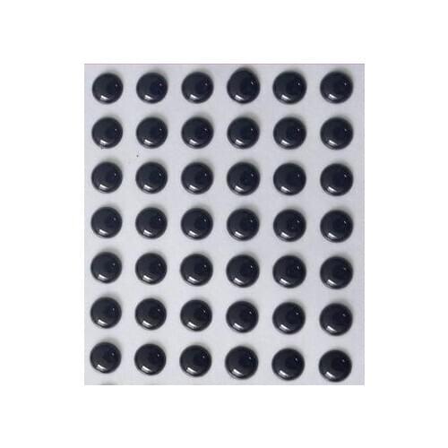 3mm 4mm 5mm 6mm All Black Color Fishing Eyes 3D Holographic Fish Lure Eyes for Crankbait Hard Bait Unpainted Lures Fish Tackles