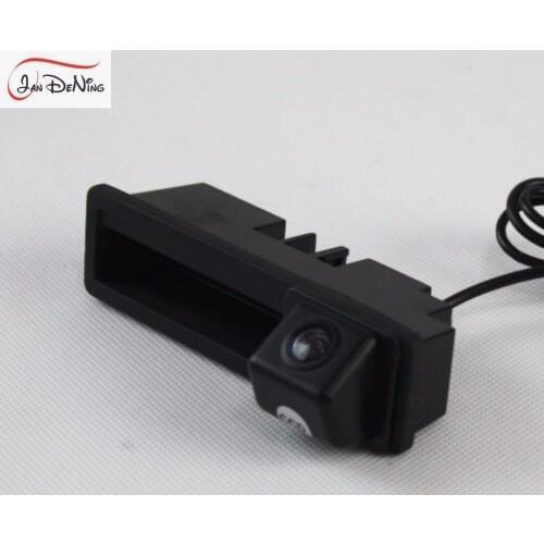 JanDeNing HD CCD Car Rear View Parking/ Backup Reverse Camera/ WaterProof Trunk Handle OEM For Audi A6L A8L 2011-2016