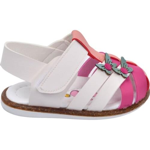 Kiko Lf 2262-71 Orto pedik Girl Kids First Step Sandals Slippers