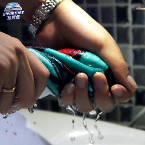 Creative custom Car Cleaning Cloth Quick Dry Towel Absorbent Car Wash Microfiber Towel Car Cleaning Drying Cloth Drying Towel