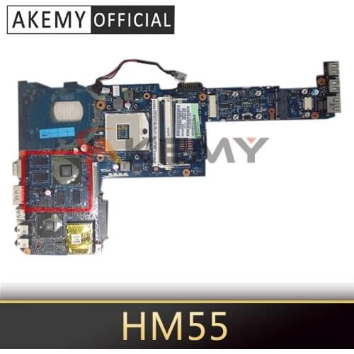 Laptop motherboard for toshiba satellite M600 M640 M645 K000109650 NBQAA LA-6072P HM55 N11P-LP2-A3 DDR3 Mother Board