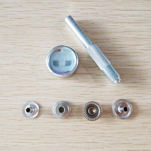 26pcs/set Punching Holes Tools wth 24pcs Button Hole Punch Rivet Snap Button Setter Die Base Leather Craft Working Tool