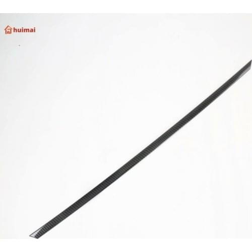 For Ford Kuga Escape 2020 2021 Steel carbon Rear Trunk Lid Cover Trim Car Exterior AccessoriesTailgate Boot Protection Strip