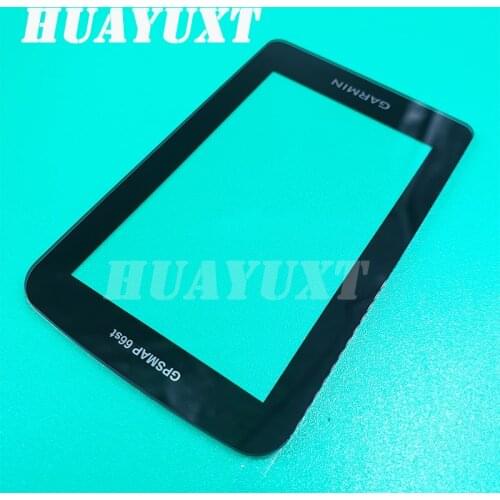 Original used Glass cover screen for GARMIN GPSMAP 66st with Touch screen digitizer for GPSMAP 66st garmin Repair replacement