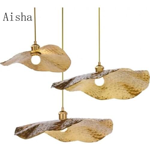 Chinese Style Pendant Lamp Creative Lotus Iron Pendant Lamp Coffee Shop Bar Clothing Store Bedroom Living Room Decorative Lamps