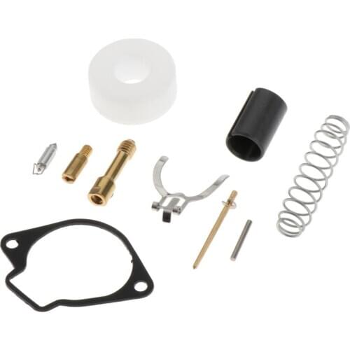 Outboard Carb Carburetor Repair Kit for Two-Stroke 43CC 47CC Mini Moto Pocket Bike Motorbike