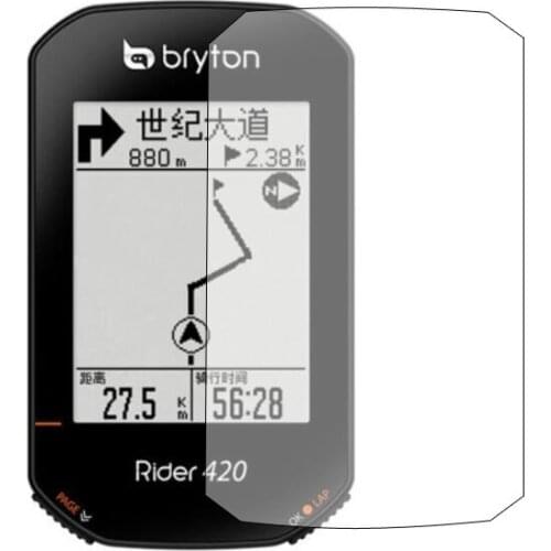 3pcs Clear Screen Protector Cover Protective Film For Bryton Rider 420/320 R420 R320 Cycling Bicycle Bike Computer Accessories
