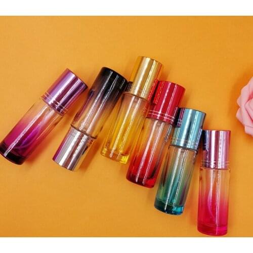 Empty Spray Bottle 19ml Perfume Atomizer Colorful Aromatherapy Essential Oil Container Multi Color Portable Perfume Spray Bottle