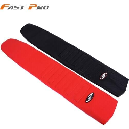 Motorcycle Free Shipping OTOM Rubber Striped Grip Gripper Soft Seat Cover For Ktm Kawasaki Honda Suzuki Yamaha SX EXC WRF YZF