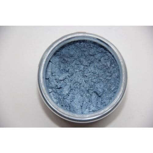 Silver Blue Nature Mica Glitter Shimmer Pearl Loose Pigments Mineral EyeShadow Dust Powder Makeup Party Cosmetic GR8670