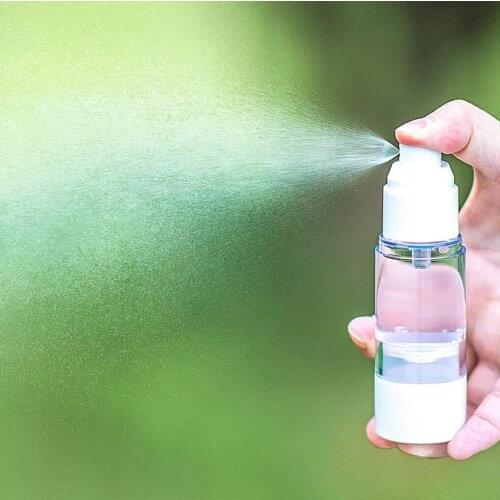 High Quality 30ML/50ML/100ML Spray Bottle Plastic Clear Empty Dispenser Portable Cosmetic Pump Bottle Travel Dispenser