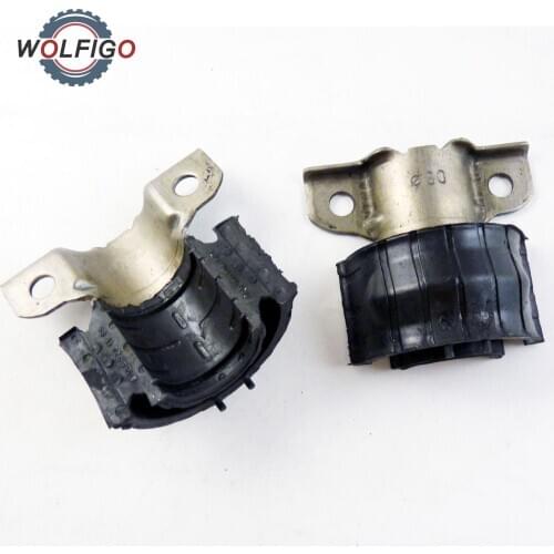 WOLFIGO Set of 2pcs Front Sway Bar Bushing Bracket for Mercedes-Benz W164 ML63 ML320 ML350 ML450 ML500 GL550 GL320 1643231185