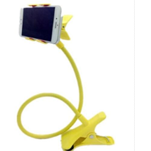 1pc Lazy Shelf Bedside Mobile Phone Holder Clip For Smart Phone Adjustable Stand Holder Desk Long Bending Support Phone Holder