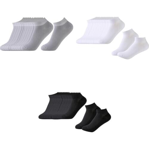 60pcs Mesh Ankle Crew Socks Casual Anti Sweat Everyday No Show Socks Hosiery
