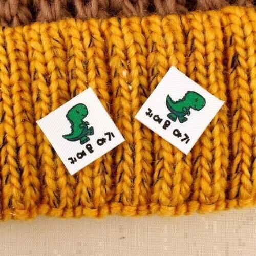 96 Custom Labels, Iron Tags, Ironing Labels, Personalized Name, Custom Design, Product Tags, Handmade Items (TB2134)