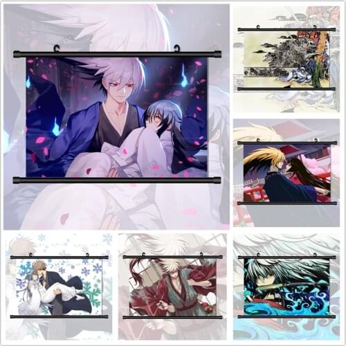 WTQ Anime Posters Nurarihyon No Mago Rura Rikuo Anime Manga Canvas Painting Wall Decor Wall Art Picture Room Decor Home Decor