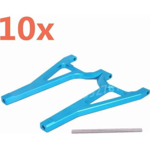 10 Pieces RC Car Alum Alloy Front Upper Suspension Arm A-arm 5332 For 1/10 Scale Models Hobby Traxxas E-Revo Revo 3.3 Buggy
