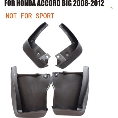 Car Mud flaps For Honda Accord 2008 2009 2010 2011 2012 Splash Guards Mud Flap Mudguards Fender YC101047