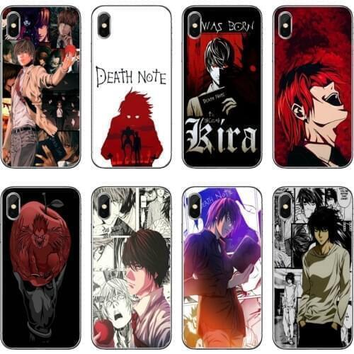 Kira Light Yagami Death Note Accessories Phone Case For Huawei P40 P30 P20 Pro P10 P9 Lite Y5 Y6 Y7 Y9 P Smart Plus 2018 2019