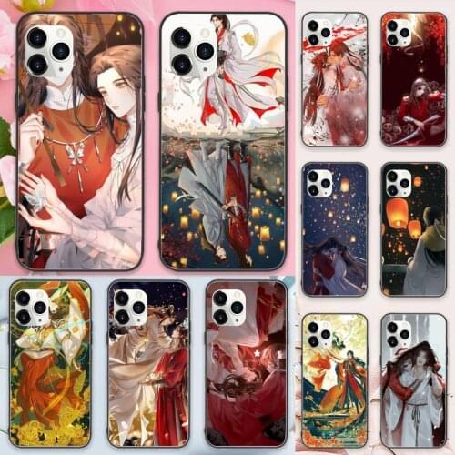 Tian Guan Ci Fu Chinese anime Phone Case for iPhone 11 12 mini pro XS MAX 8 7 6 6S Plus X 5S SE 2020 XR Luxury brand shell funda