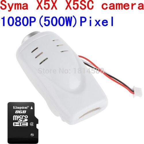 HD 1080P 500W pixel camera and memory card for Syma x5c X5SC X5C-1 RC airplane