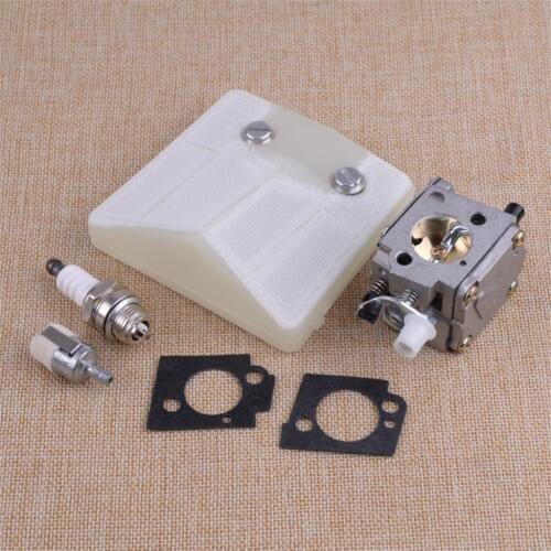LETAOSK Carburetor Air Filter Repower Rebuild Repair Kit fit Husqvarna 61 66 181 266 281 288 501807105 503280401