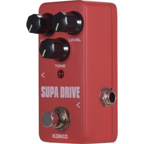 KOKKO FOD5 MINI Supa Drive Effects Pedal Level Drive Tone True Bypass Overdrive Guitar Pedal Electric Guitar Accessories