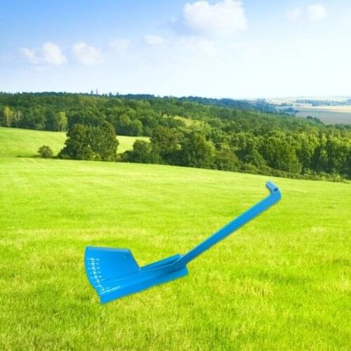 L74D TOP 1 Set of 2 Deck Level Rulers Lawn Mower Vehicle Measuring Balance Ruler Equipment Depth Gauge Durable Blue