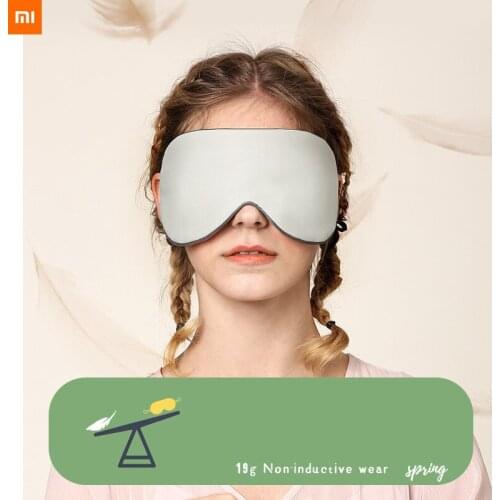 New Xiaomi mijia Eye Mask Shading Sleep Relief Eye Fatigue Double-sided Available Breathable Ice Silk Eye Patch protable