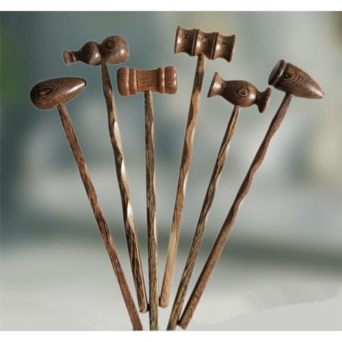Massage Hammer Wood Cellulite Massager for Body Back Massager Foot Massager for Neck and Back Massager for Head Massage Stick