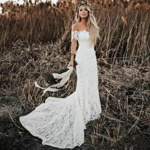 Myhtxyameixue Beach Wedding Dresses