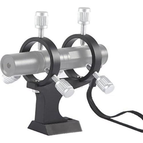 Deluxe Adjustable Laser Pointer Bracket Double-ring Convert Laser Pointer Into a Cool Finder for Telescope
