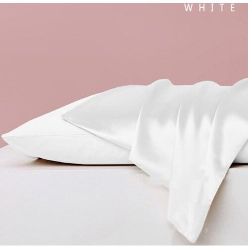 Svilelg Silk Pillowcase Grade 6A 22 Momme Zipper Style 100% Mulberry Silk Double-Sided Silk Pillow Cover 1 piece