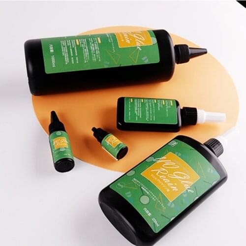 UV Resin Clear Glue Ultraviolet Curing Resin for Jewelry Craft Making Decoration Transparent JS22