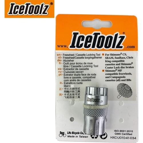 IceToolz Bicycle Freewheel / Cassette Lockring Tool 09C5 Bike Freewheel Release / Installation Tools Cycling Equipments