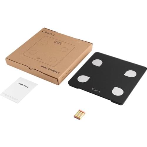 LESHP Body Fat Scale Smart BMI Scale Digital Bathroom Wireless Weight Scale Body Composition Analyzer