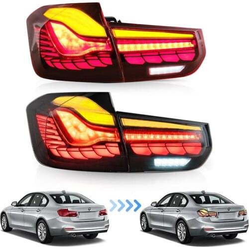 For BMW F30 M4 OLED Style 3 Series F35 F80 Rear lights Full LED 2012 2018 cs gts performance Tail