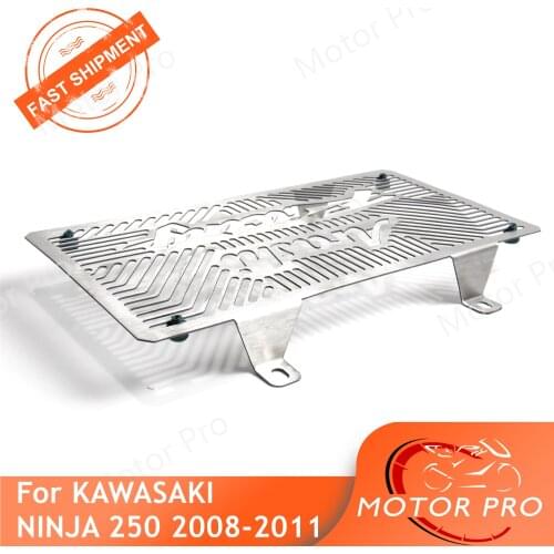 Radiator Protector Grille Engine Cooler Guard Cover Shield For Kawasaki Ninja 250 2008 2009 2010 2011 250cc Accessories Parts