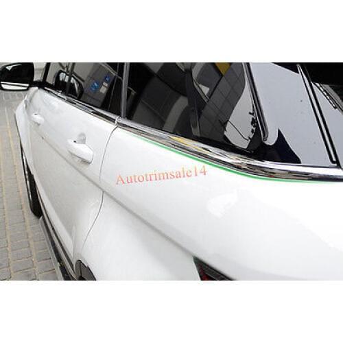7*ABS Bottom Window Frame Sill Trim For Land Rover Range Rover Evoque 2011-2016