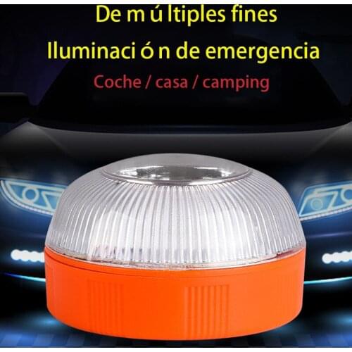 NEW V16 Emergency Lamp USB Magnetic LED Flashing Strobe Night Light for Traffic Safety Warning Lights Cars Avoid Danger Lighting