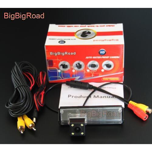 BigBigRoad Car Rear View Backup Parking Camera For Mitsubishi Pajero Sport Pajero Dark 2008 2009 2010 2011 2012 2013 2014 2015