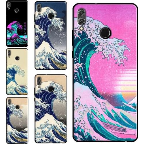 Great Wave off Kanagawa Japan Case For Huawei Honor 10 Lite 10X 8X 9X 6A 8A 9A 7S 8S 7C 7A 4C 6C 20 Pro 10i Cover Shell