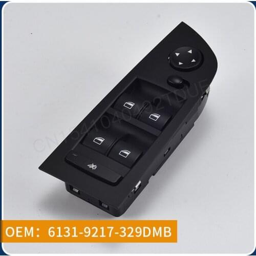 Black 61319217329 Power Window Switch for Bmw E90 E91 318i 320i 325i 335i 2004-2012