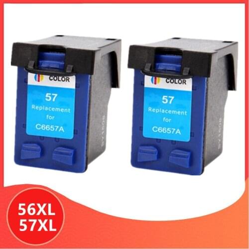Color C6656a C6657a ink cartridge for hp 56 57 for hp56 for hp57 56XL 57XL Deskjet 450 450cbi 450ci 450wbt F4140 F4180 5150 5550